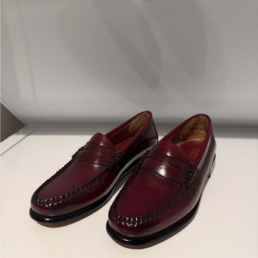 G.H. Bass & Co. Burgundy Women's Loafers